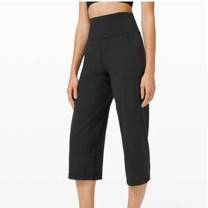 Lululemon Align Wide Leg Crop 23" Black